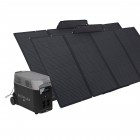 Портативная зарядная электростанция EcoFlow Delta Pro + 2 портативные солнечные панели 400 Вт