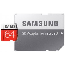 Карта памяти Samsung EVO Plus microSDXC 64Gb