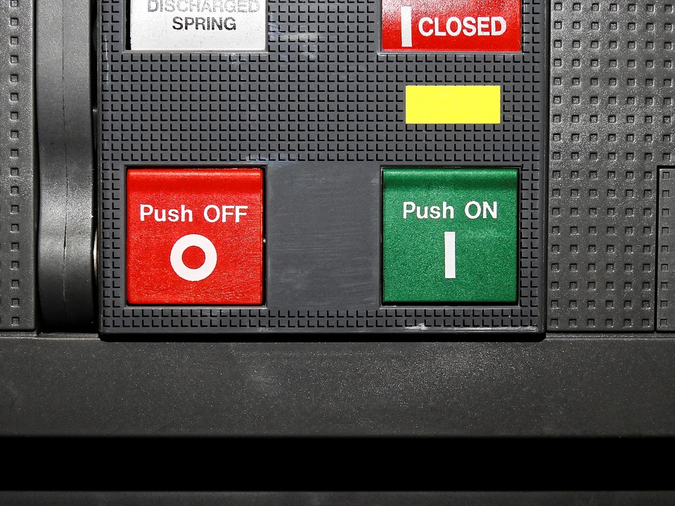 Start panel on Generator Start panel on Generator