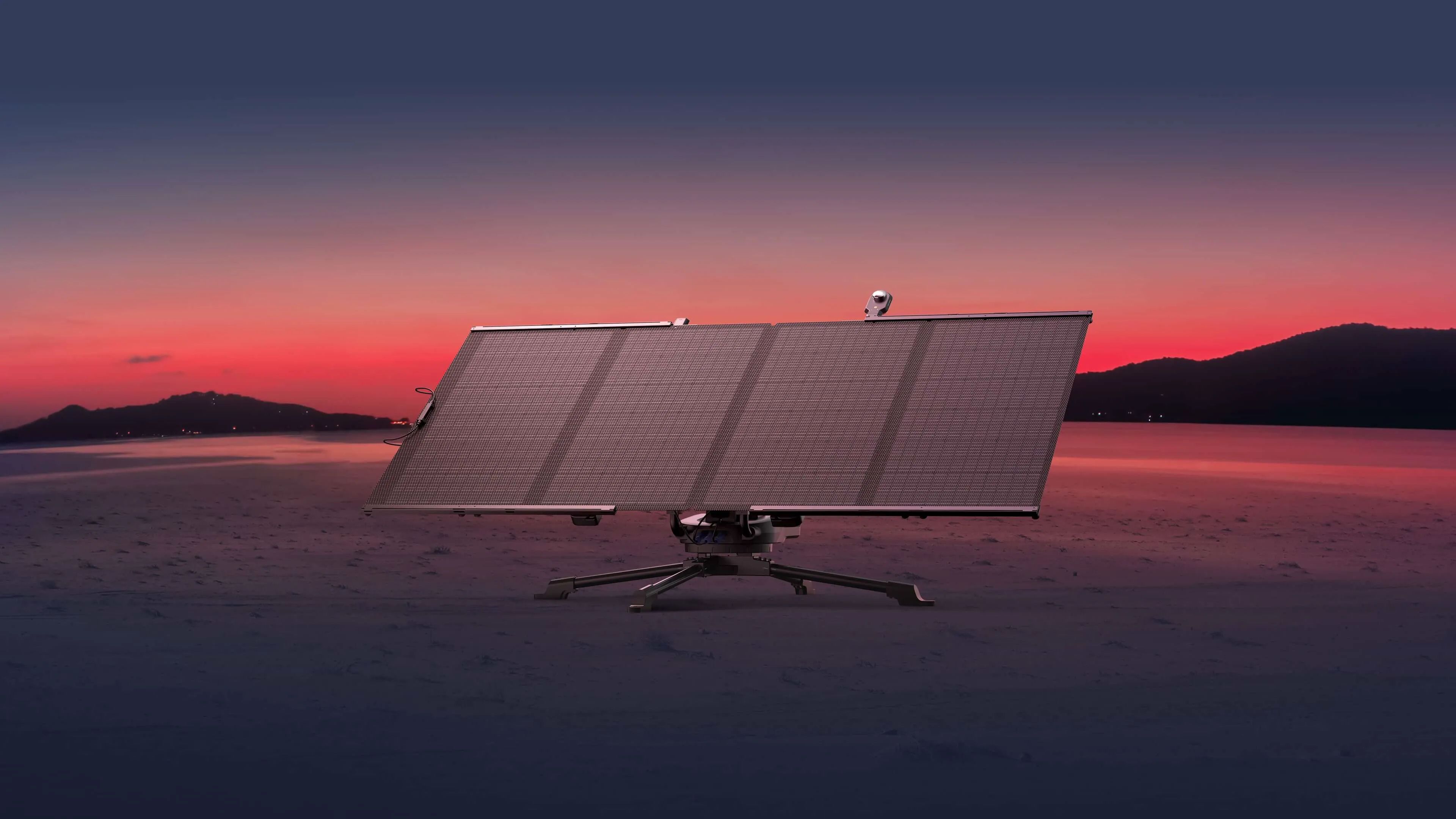 EcoFlow Solar Tracker - na 30% effektivnee