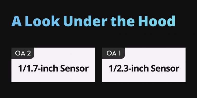 sensory dji action 2