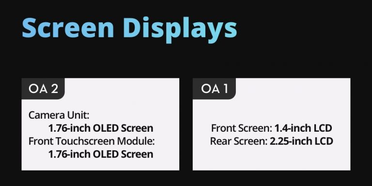 display dji action 2