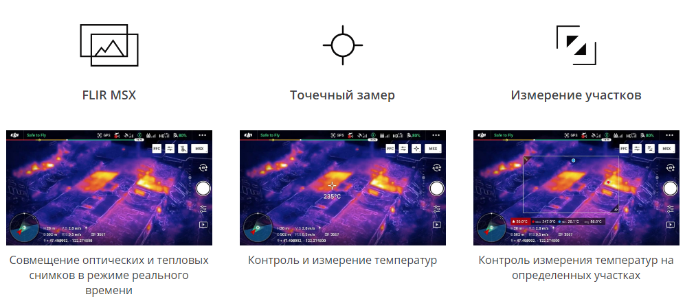 Квадрокоптер DJI MAVIC 2 Enterprise Dual Тепловизор